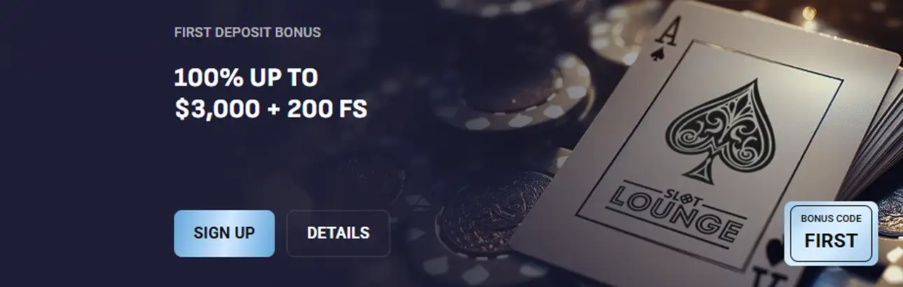 SlotLounge Casino Bonus
