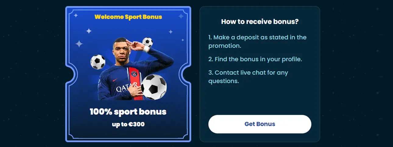 Rollino sportsbook bonus